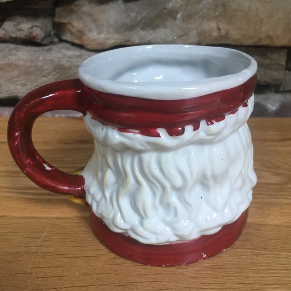 VTG Sleeping Santa Mug Christmas Assemblage Holiday Decor - Picture 3 of 8